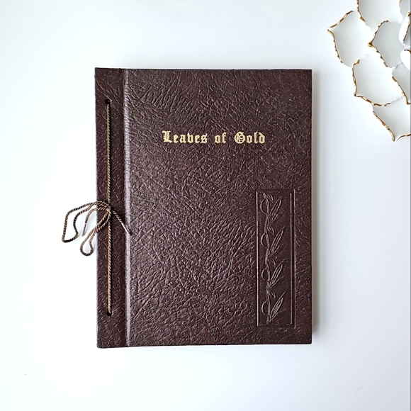 Vintage 1948 Spiritual Book, “Leaves Of Gold,” Edited By Clyde Francis Lytle - Picture 2 of 15